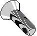 Phillips Flat Undercut Head 18/8 Stainless Steel Tri-lobular  Thread Rolling Screws